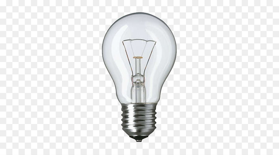 Bombilla De Luz Incandescente，Tornillo De Edison PNG