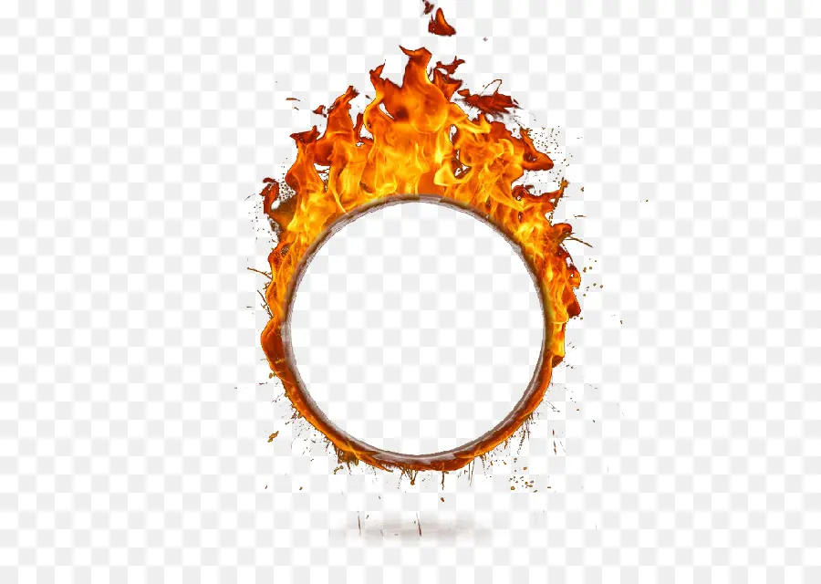 Anillo Llameante，Círculo PNG