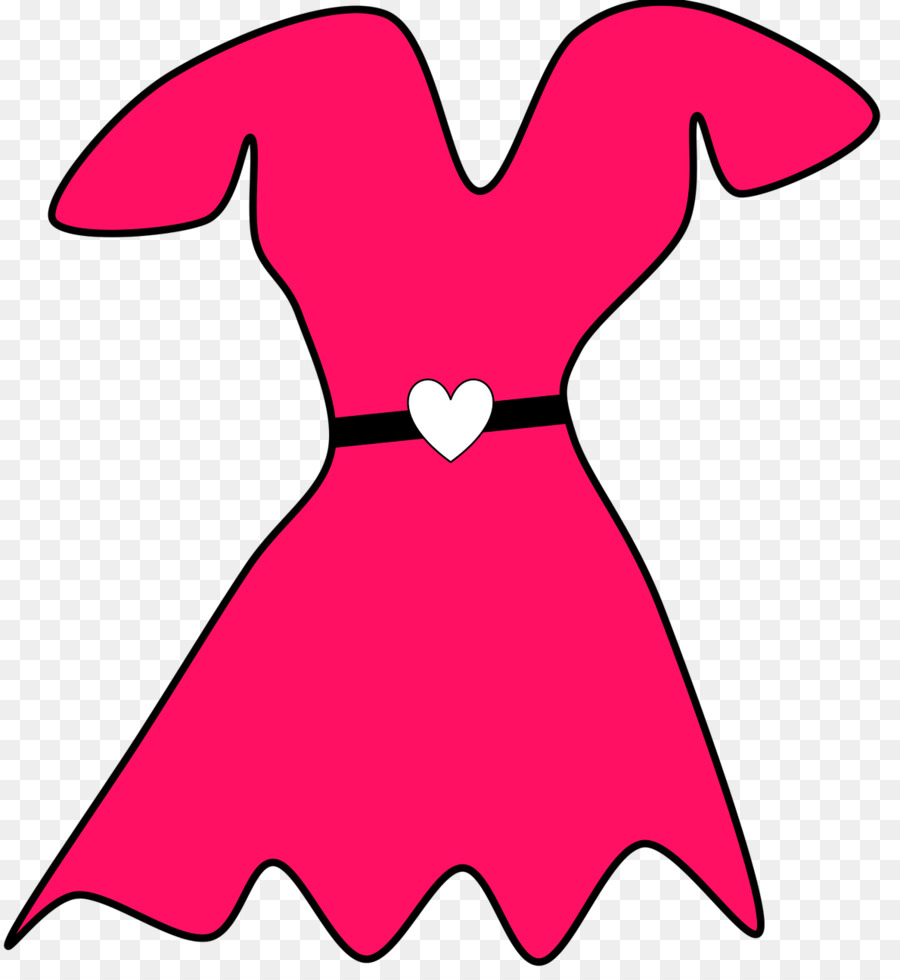 Vestido Rosa，Ropa PNG