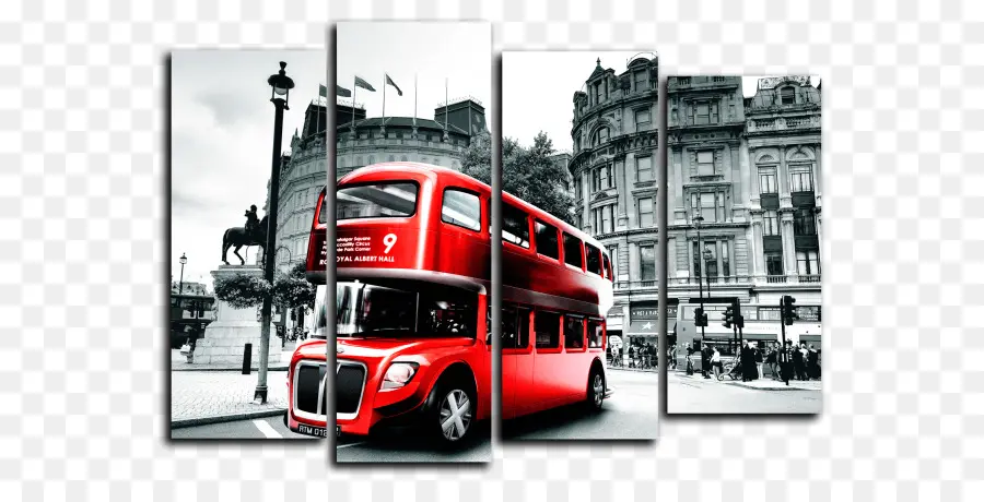 Autobús，Londres En Autobús Rojo De Regalos Y Souvenirs PNG