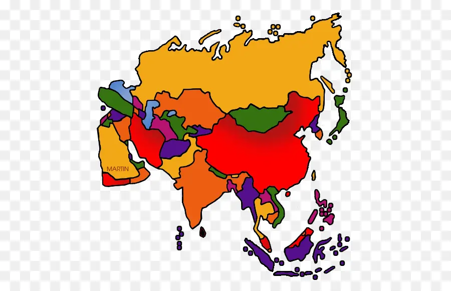 El Sudeste De Asia，Mapa PNG