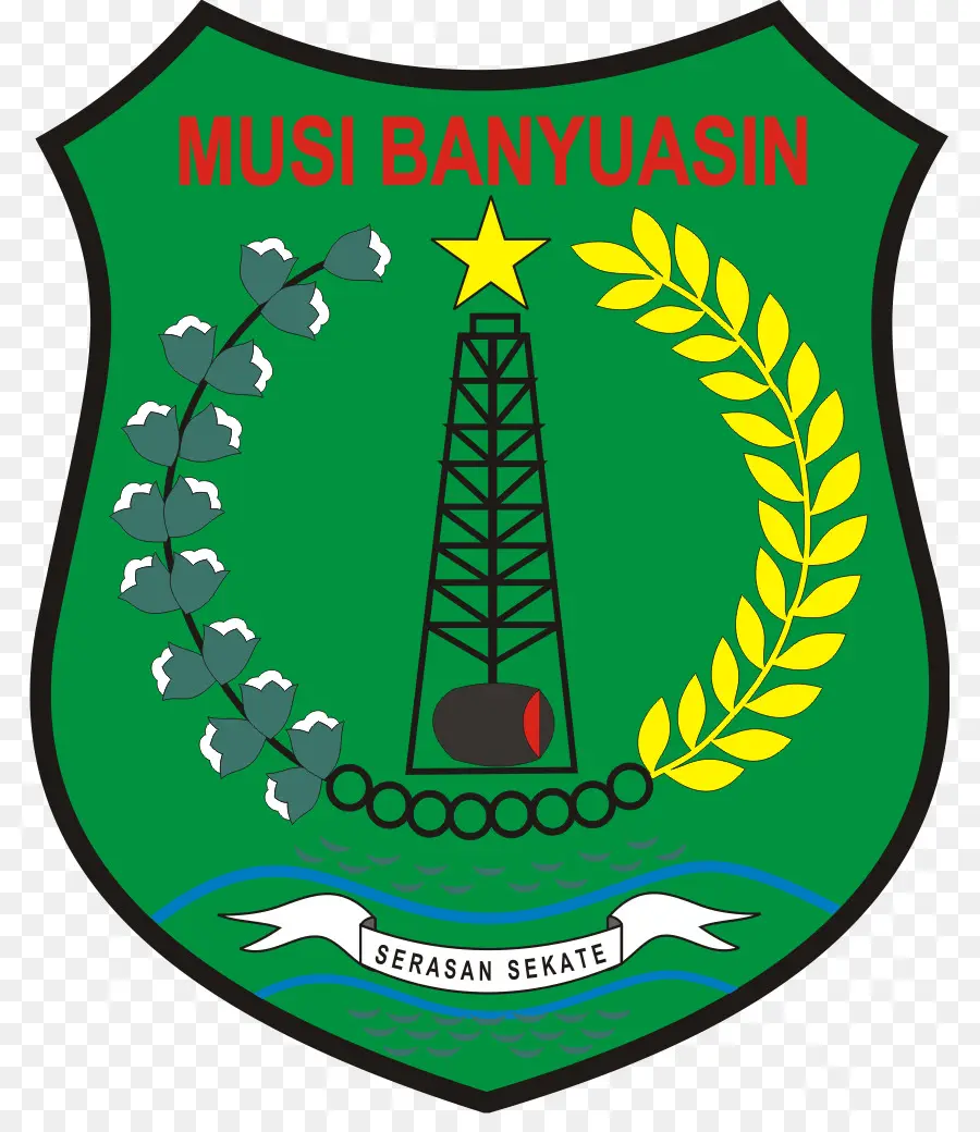 Emblema De Musi Banyuasin，Región PNG