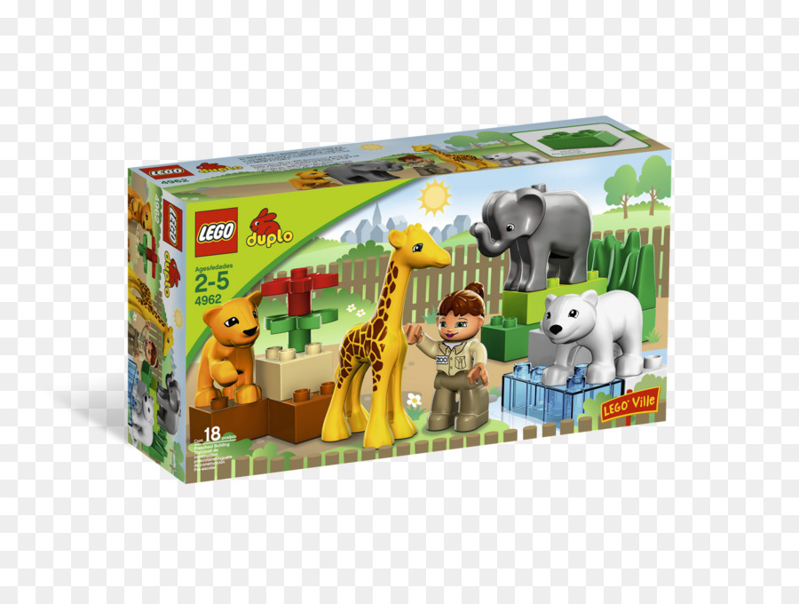 Lego Duplo 4962 Baby Zoo，Lego PNG