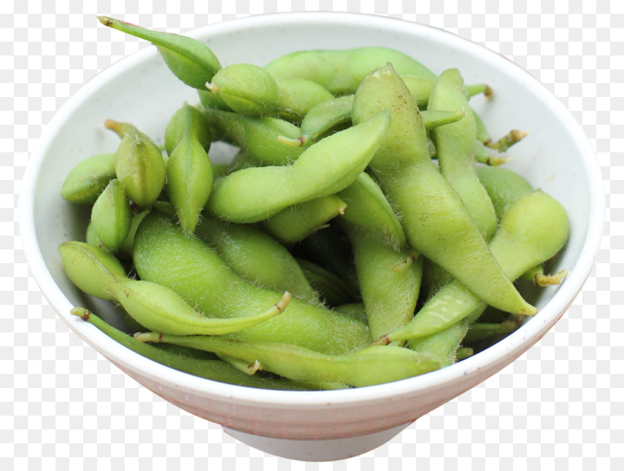 Vainas De Edamame，Verde PNG