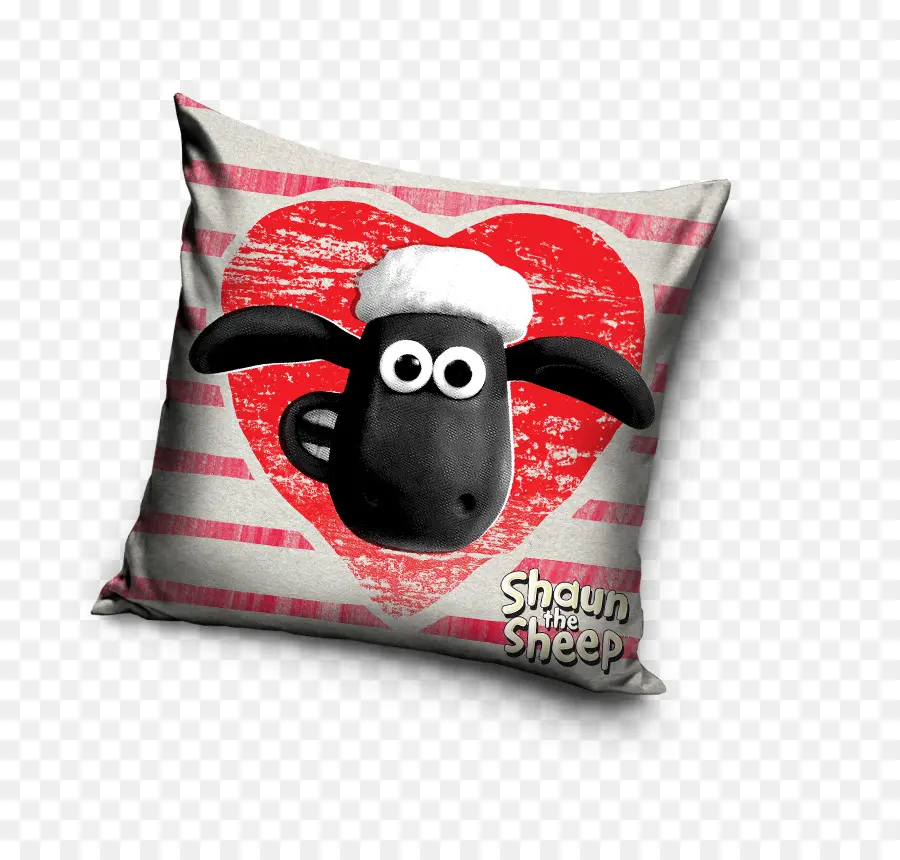 Almohada La Oveja Shaun，Dibujos Animados PNG