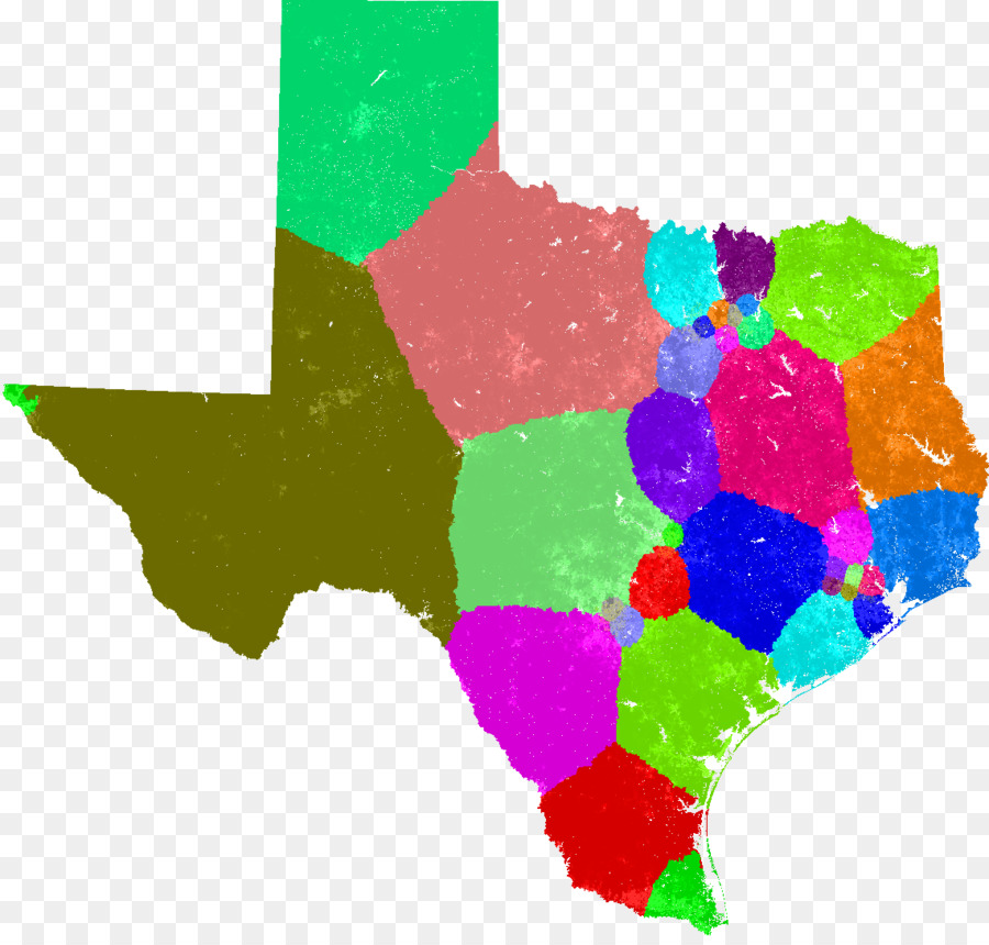 Texas，Mapa PNG