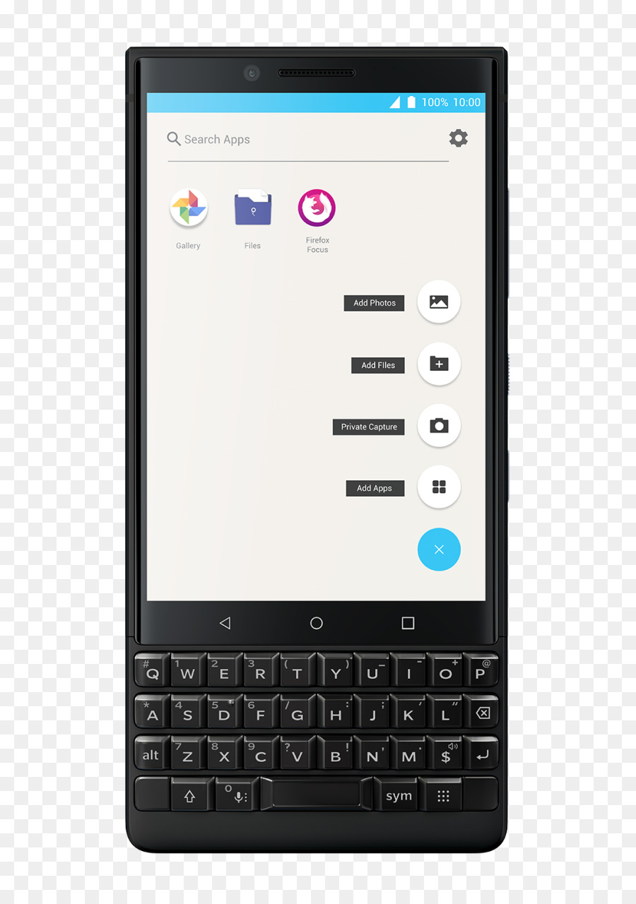 Blackberry Keyone，Mora PNG