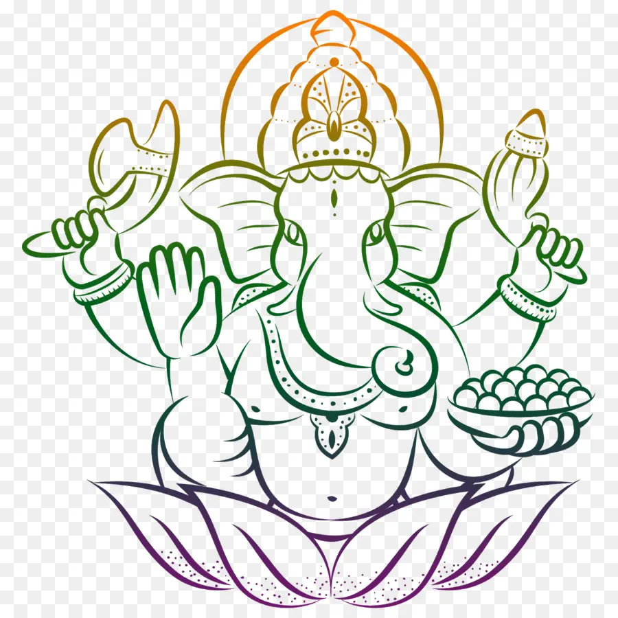 Ganesha，Ganesh Chaturthi PNG