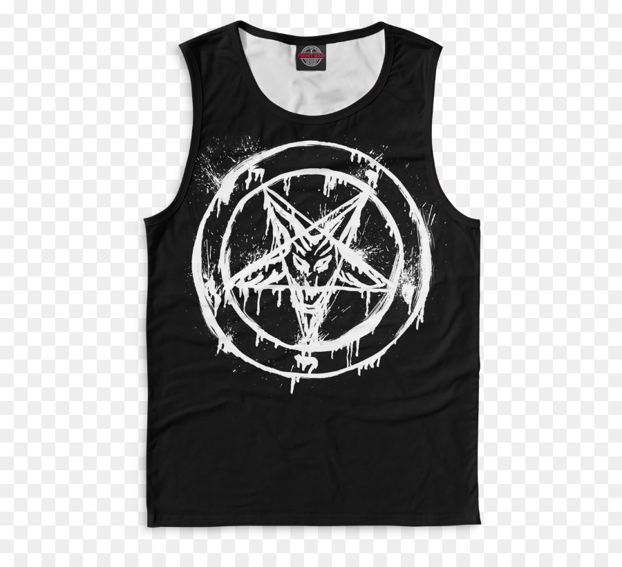 Camisa Pentagrama，Camiseta Sin Mangas PNG