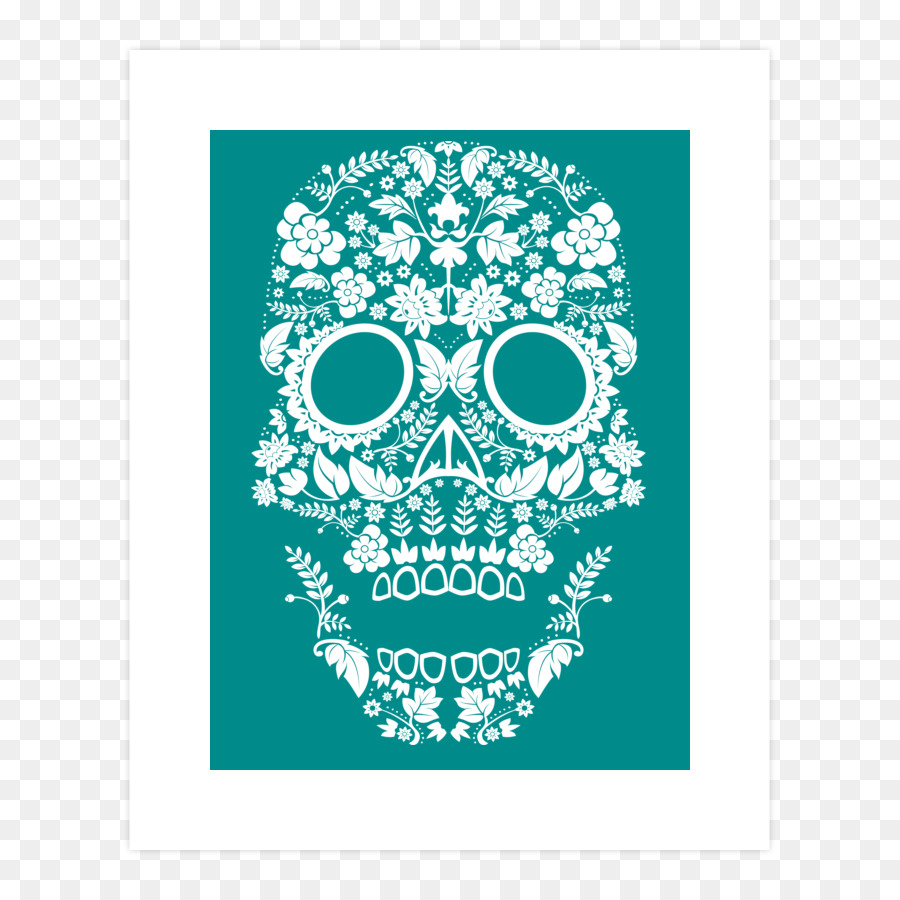 Calavera Decorativa，Cráneo PNG