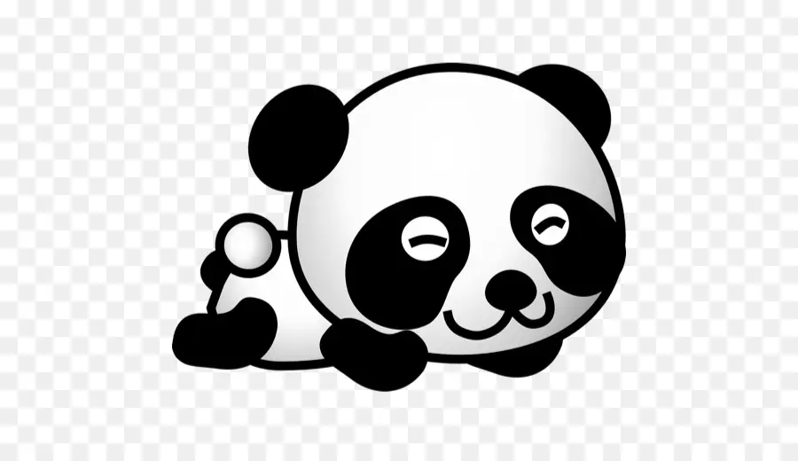 Panda Gigante，Dibujo PNG