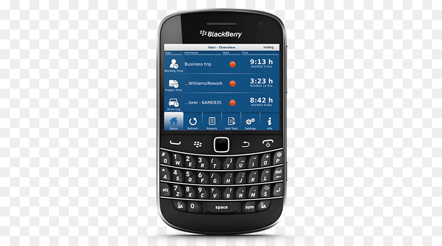 Blackberry Bold 9900，Mora PNG
