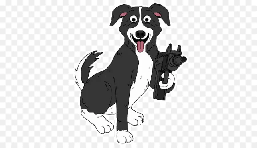 Perro Con Pistola，Dibujos Animados PNG