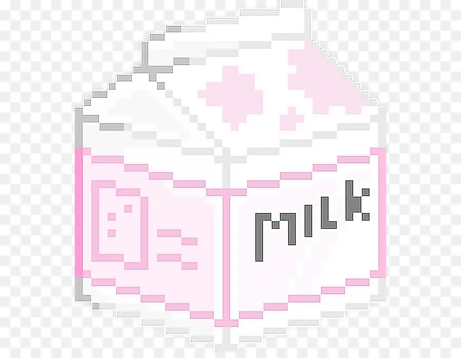 Leche，Arte De Pixel PNG