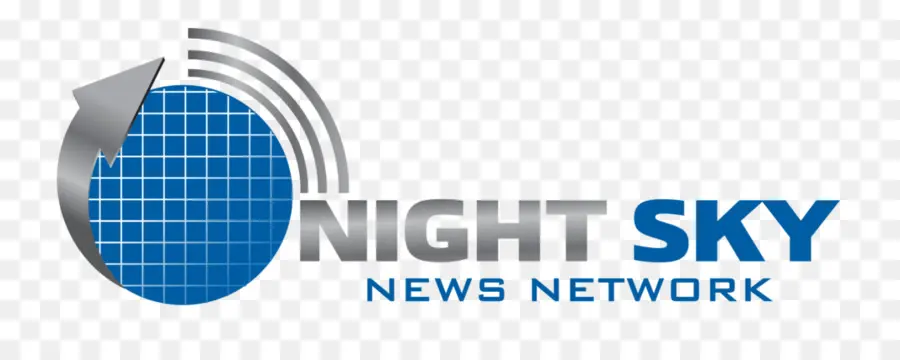 Logotipo De La Red De Noticias Night Sky，Noticias PNG