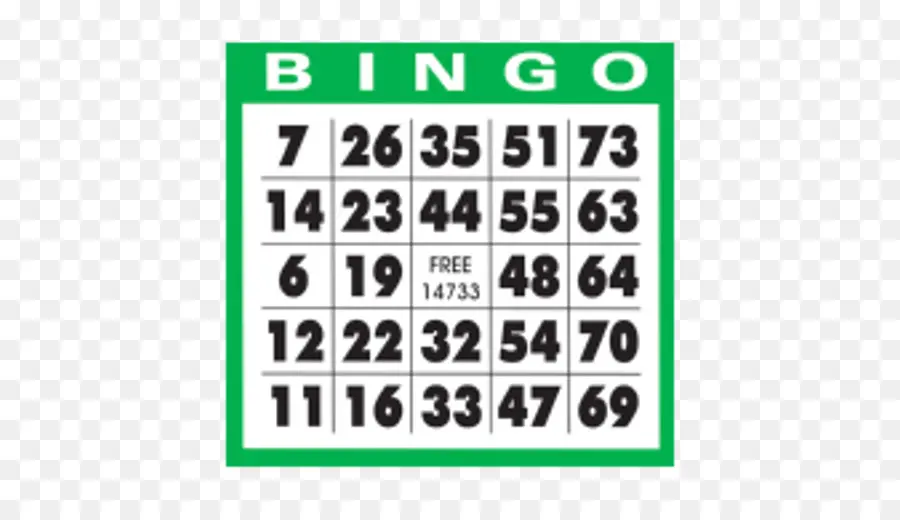 Número，Bingo PNG