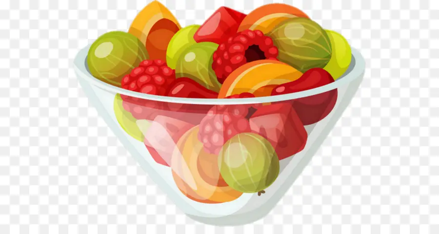 Ensalada De Frutas Coloridas，Bol PNG