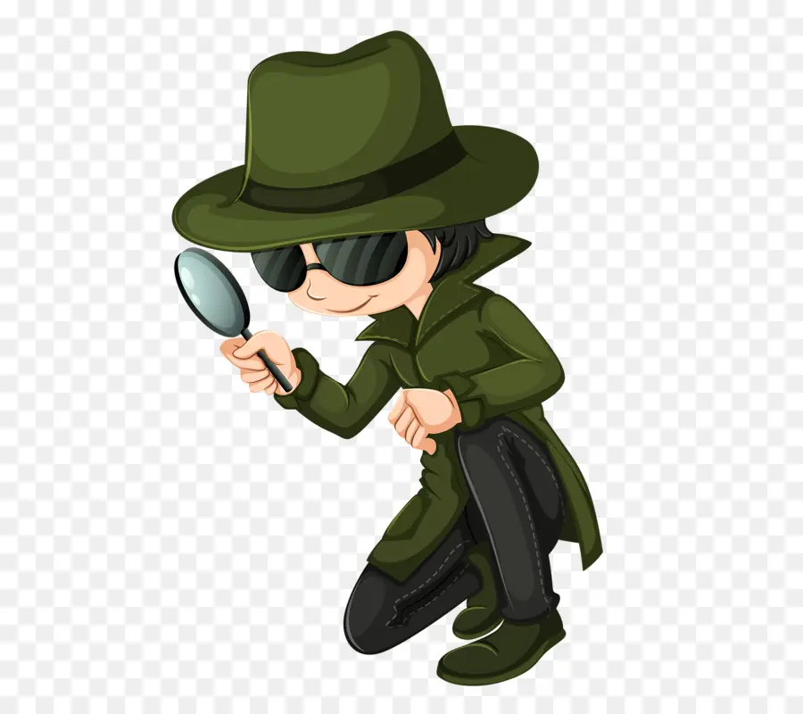 Detective，Dibujos Animados PNG