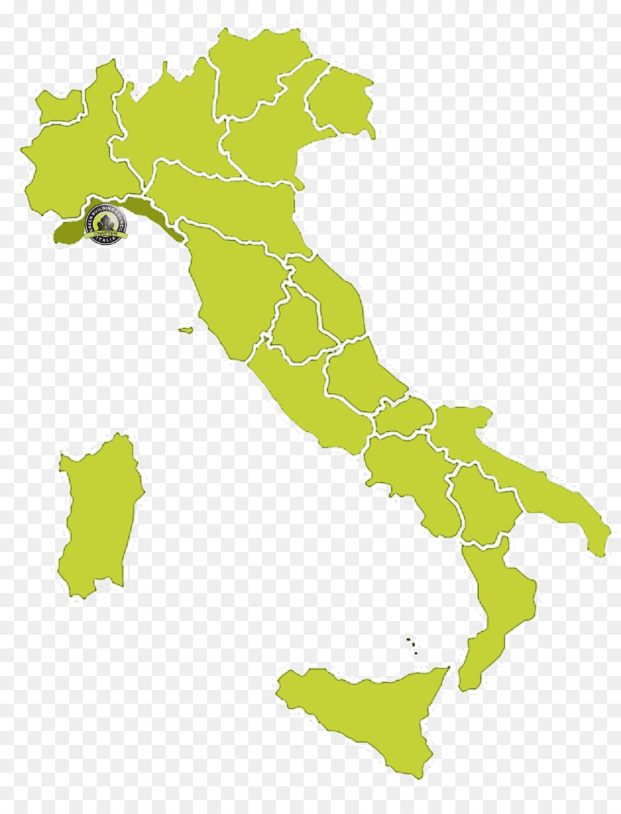 Mapa De Italia，País PNG