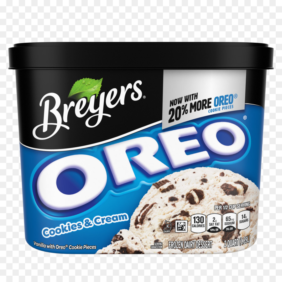 Helado，Galletas Oreo PNG