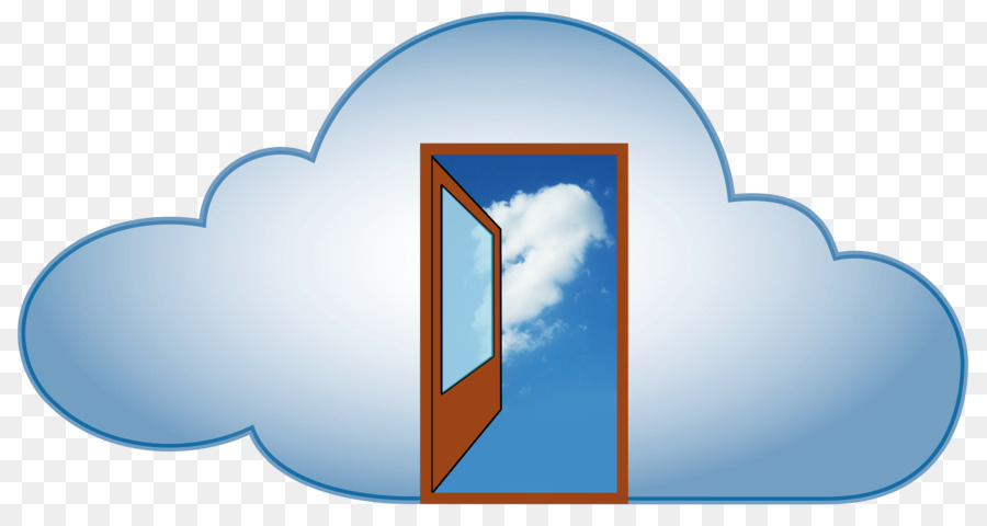 Nube Con Puerta，Cielo PNG