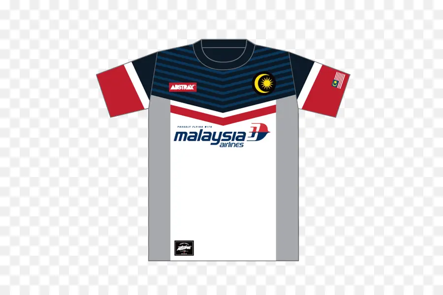 Camiseta De Malaysia Airlines，Ropa De Deporte PNG