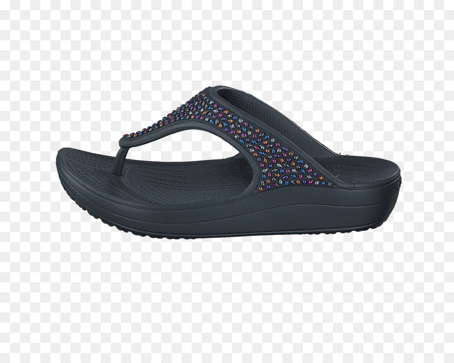 Sandalia Negra，Zapato PNG