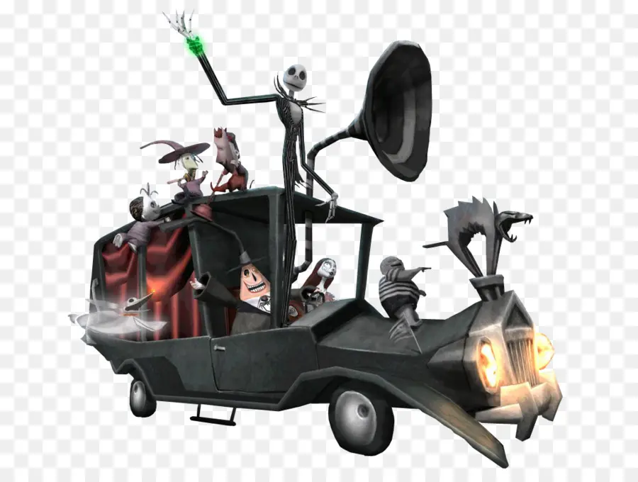 Jack Skellington，Papá Noel PNG