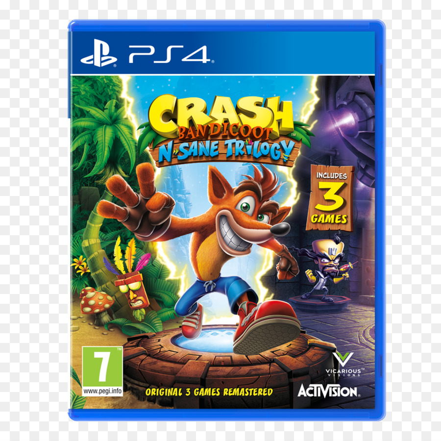 Trilogía Bandicoot N Sane，Crash Bandicoot 2 Cortex Strikes Back PNG