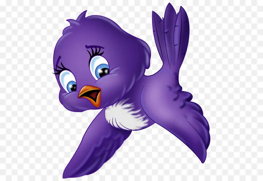 Pájaro Azul，Dibujos Animados PNG