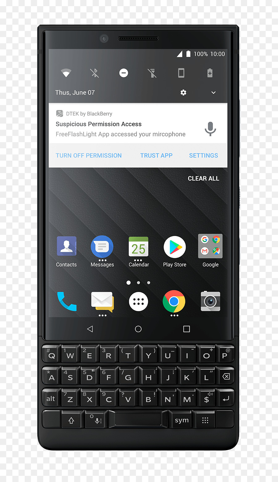 Blackberry Keyone，Mora PNG