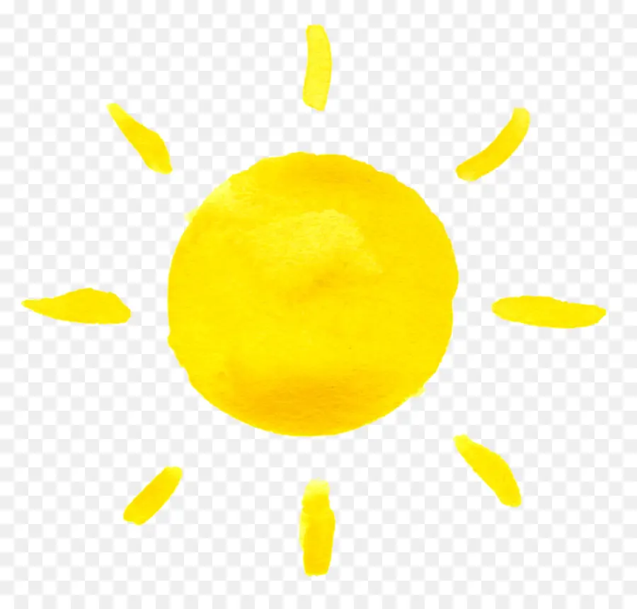 Sol Amarillo，Brillante PNG