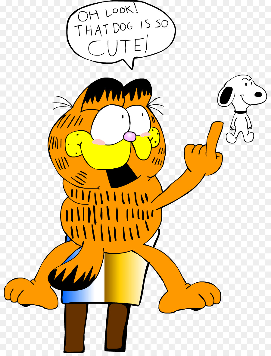 Garfield，Gato PNG