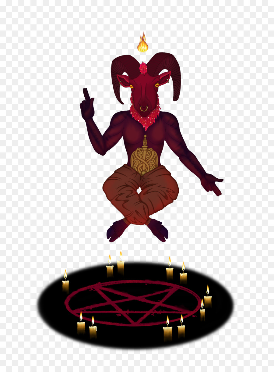 Figura Demonio，Pentagrama PNG