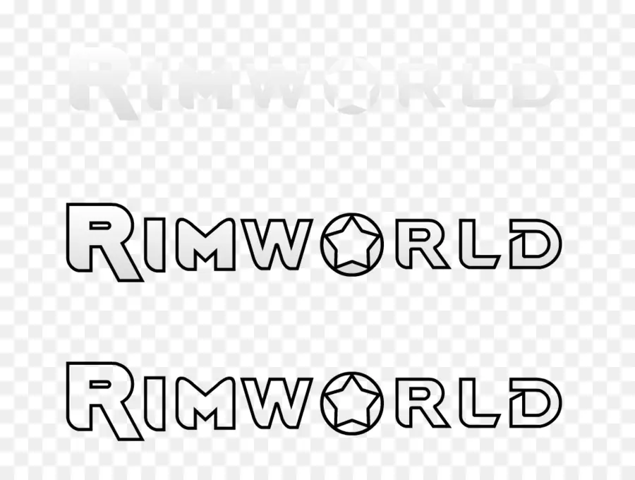 Logotipo De Rimworld，Texto PNG