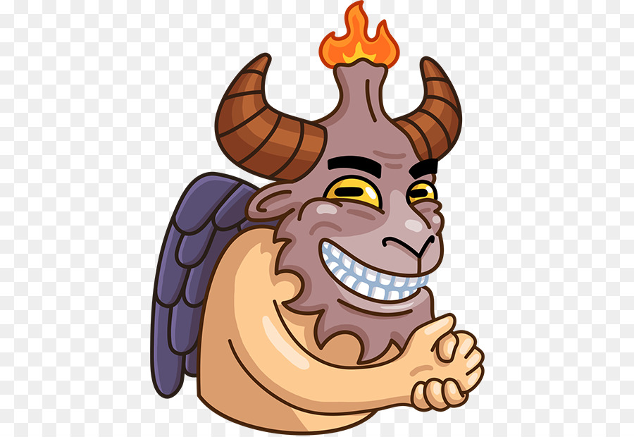 Demonio De Dibujos Animados，Cuerna PNG