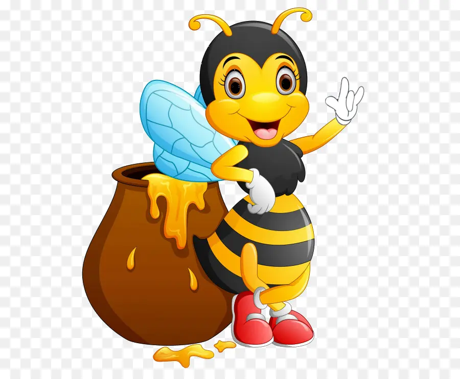 Abeja，Dibujo PNG