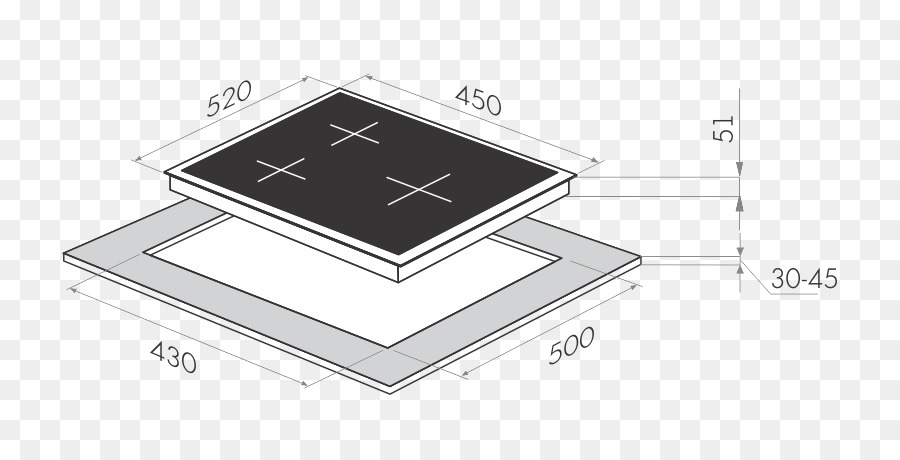 De Acero Inoxidable，Placa De Cocción De Maunfeld Mehs6497s PNG