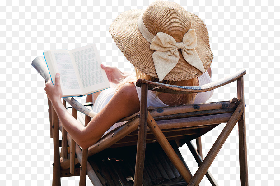 Mujer Leyendo En Silla，Mujer PNG