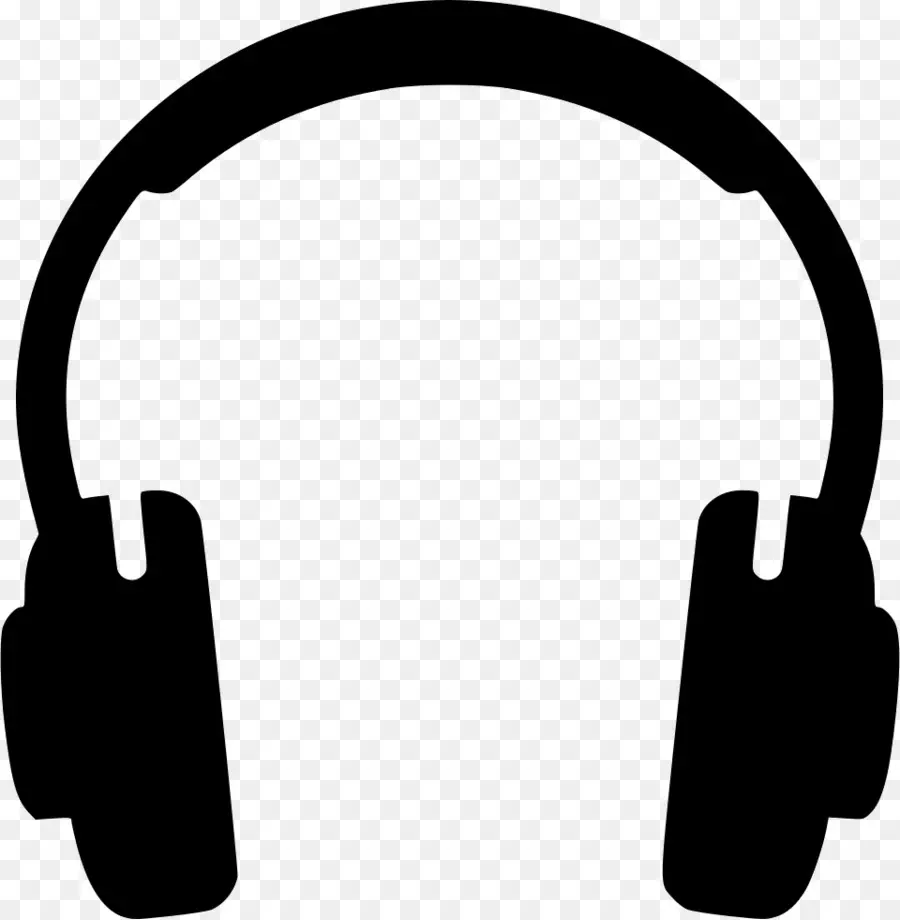 Auriculares，Silueta PNG