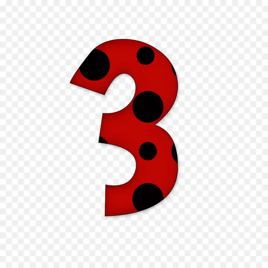 Numero Tres，Rojo PNG