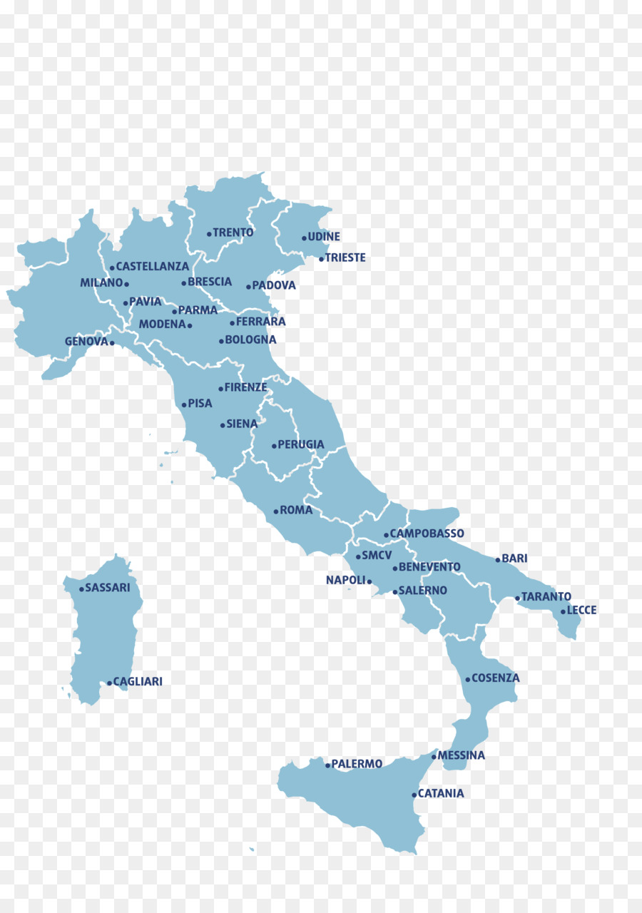 Italia，Mapa PNG
