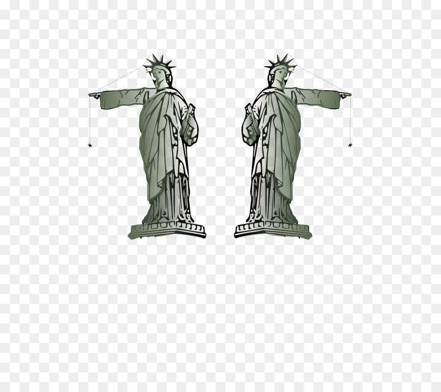 Estatua De La Libertad，Dibujo PNG