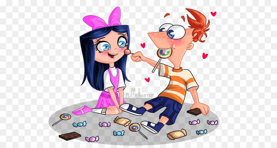 Personajes De Dibujos Animados Con Dulces，Dulce PNG