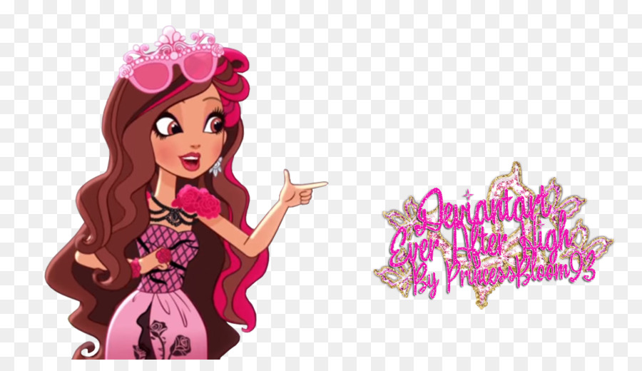 Siempre Después De Lo Alto，Ever After High Legacy Day Molly White Doll White PNG