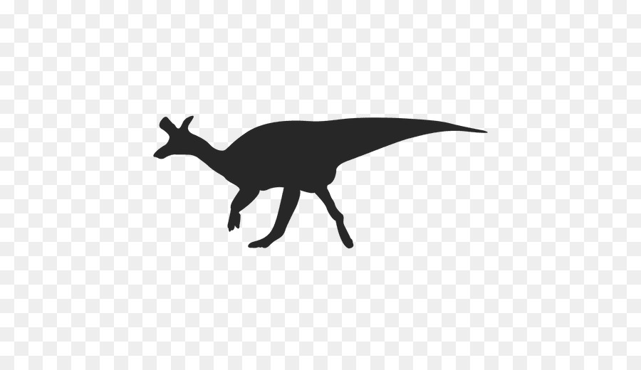 Silueta De Dinosaurio，Prehistórico PNG