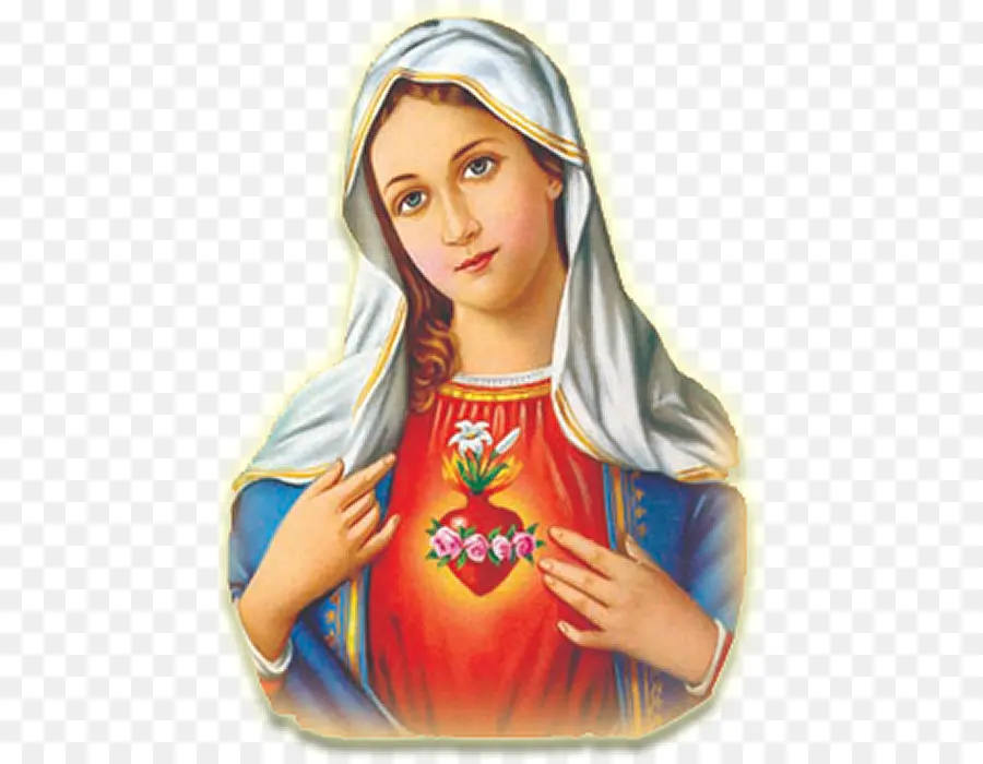 María，Sagrado Corazón PNG