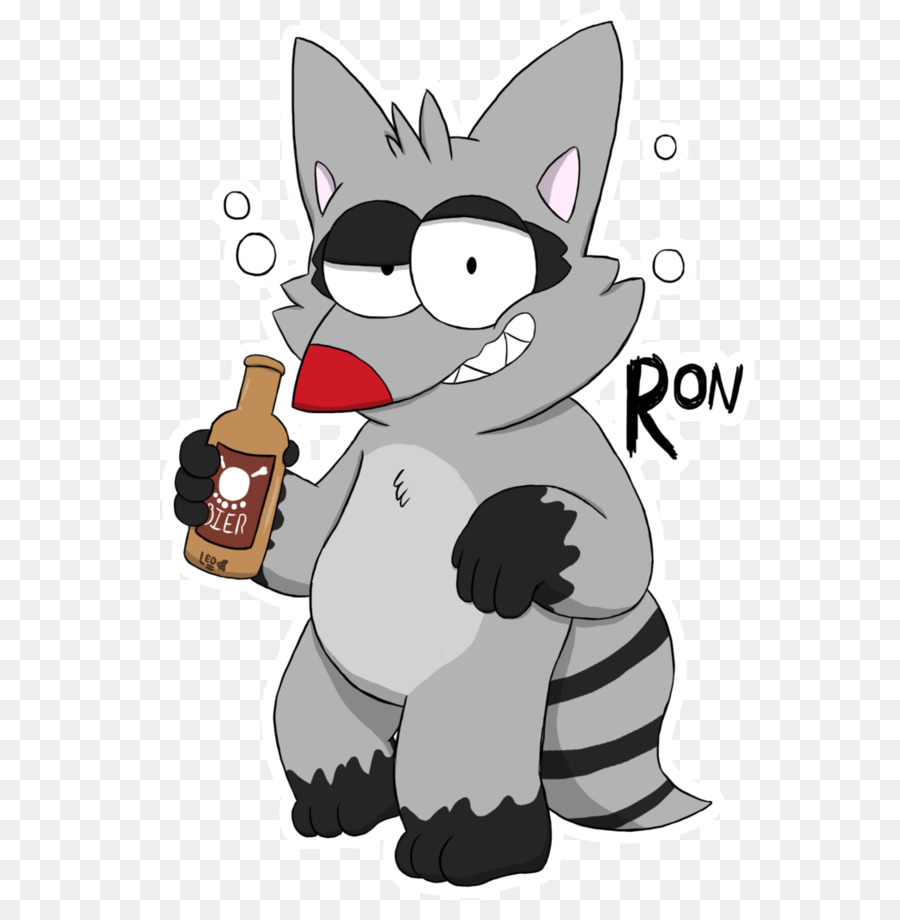 Gato，Mapache PNG