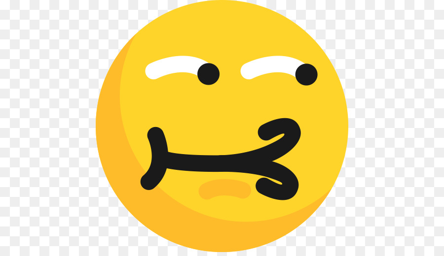 Emoji Confundido，Rostro PNG