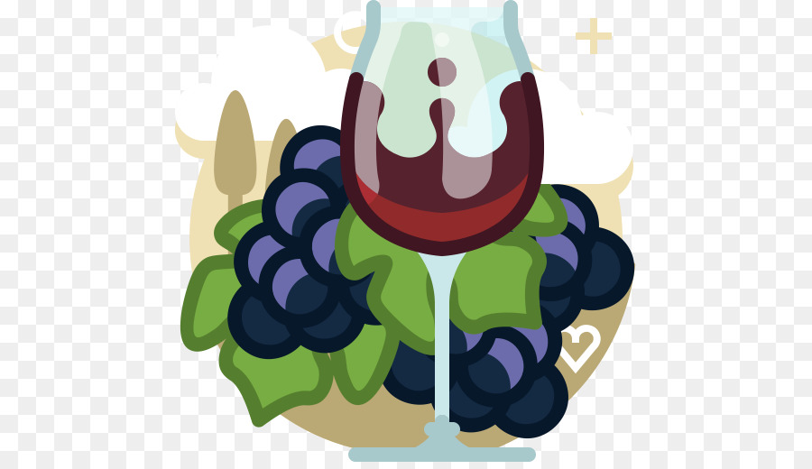 Vine De Uva Común，Vino PNG